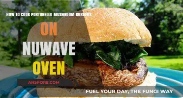 Perfect Portobello Mushroom Burgers: Nuwave Oven Cooking Guide