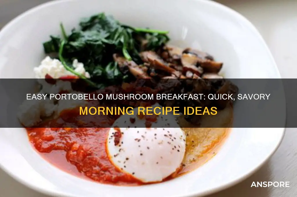 how to cook portobello mushroom for breakfast