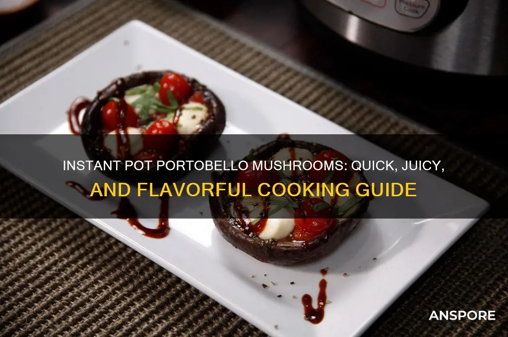 how to cook portobello mushroom in instapot