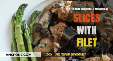 Sizzling Portobello Slices: Perfectly Paired with Filet Mignon Recipe