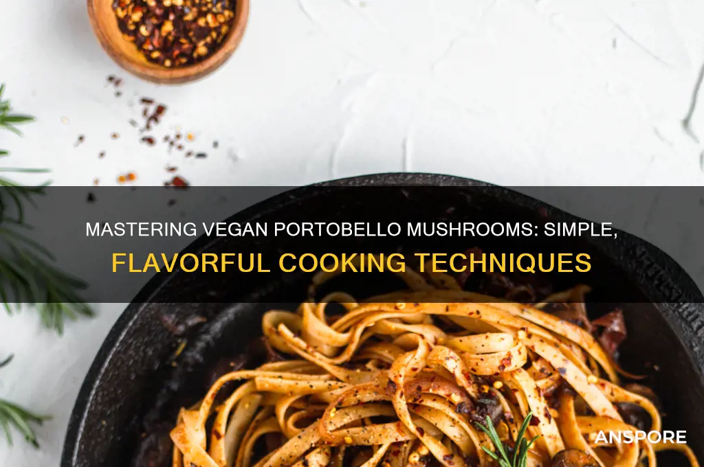 how to cook portobello mushroom vegan