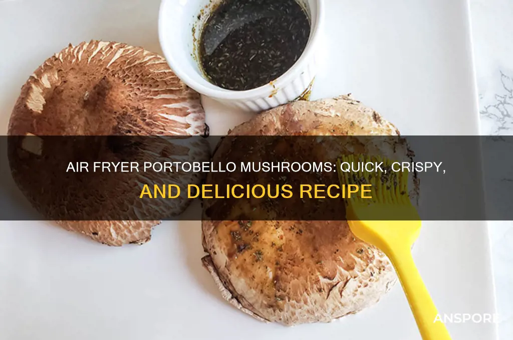 how to cook portobello mushrooms in air fryer