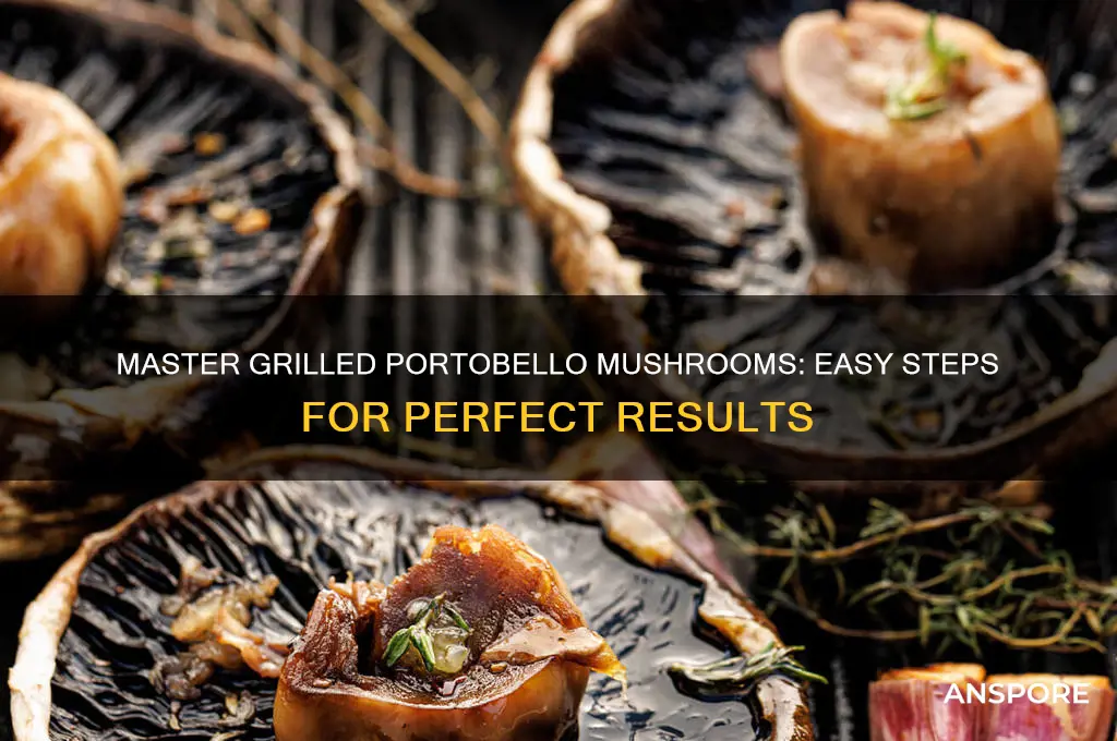 how to cook portobello mushrooms on grill