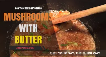 Sizzling Portobello Mushrooms: A Butter-Infused Cooking Guide