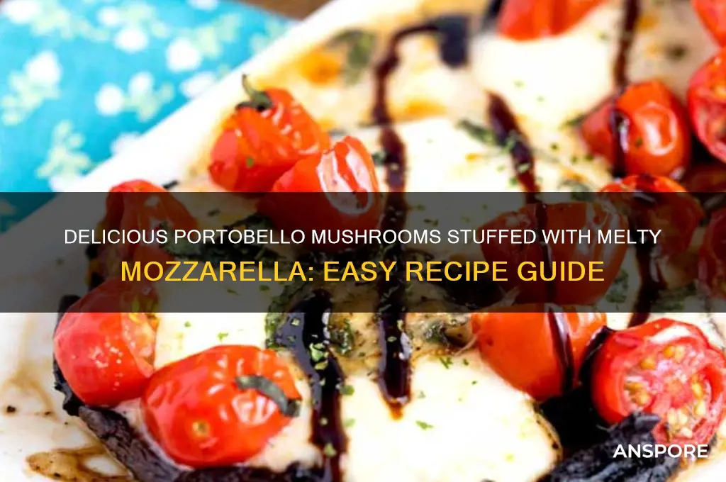 how to cook portobello mushrooms with mozzarella