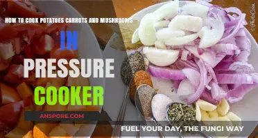 Pressure Cooker Perfection: Cooking Potatoes, Carrots, and Mushrooms Effortlessly