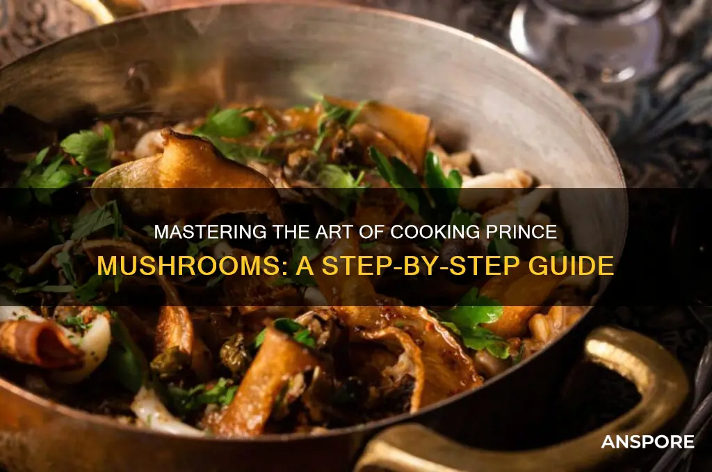 how to cook prince mushroom