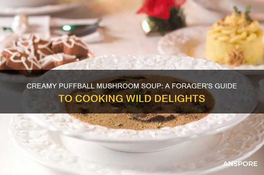how to cook puffball mushroom soup