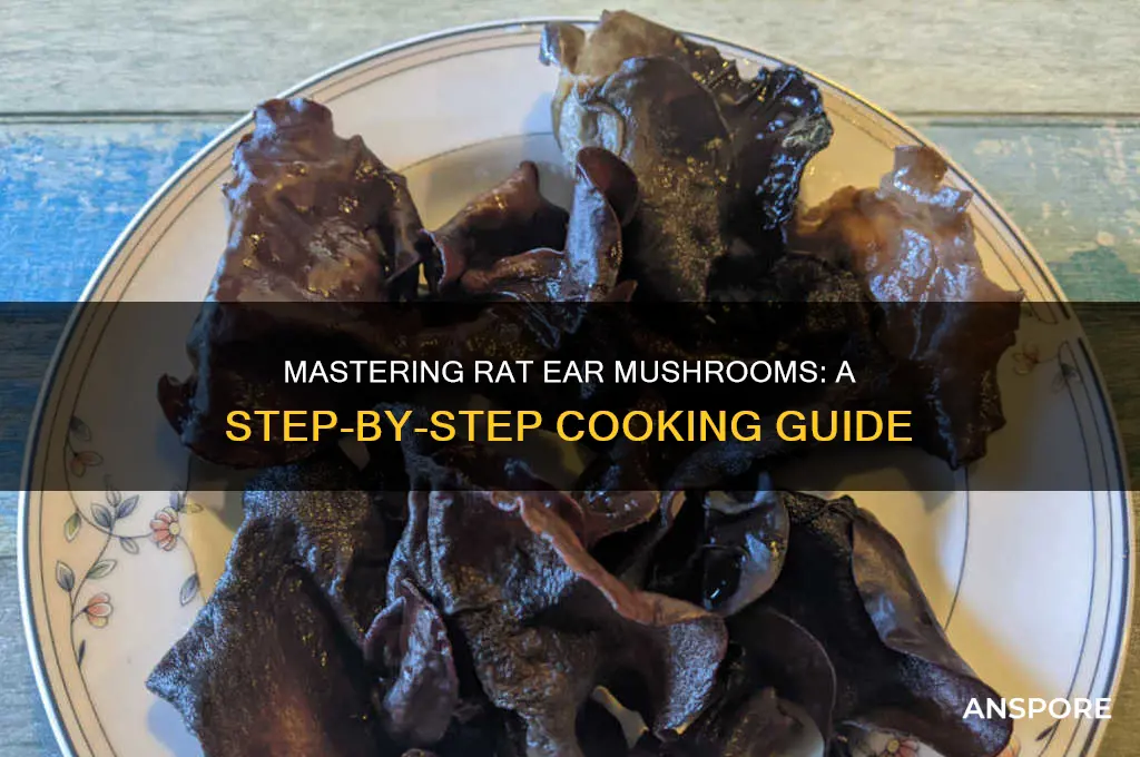 how to cook rat ear mushrooms