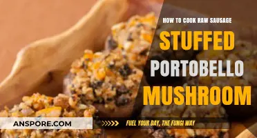 Delicious Sausage-Stuffed Portobello Mushrooms: A Simple Cooking Guide