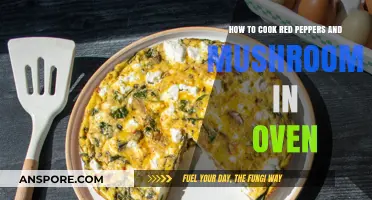 Roasted Red Peppers and Mushrooms: A Simple Oven-Baked Recipe