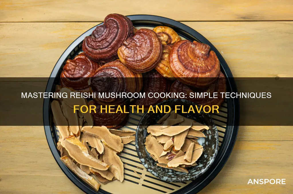 how to cook reishi mushroom
