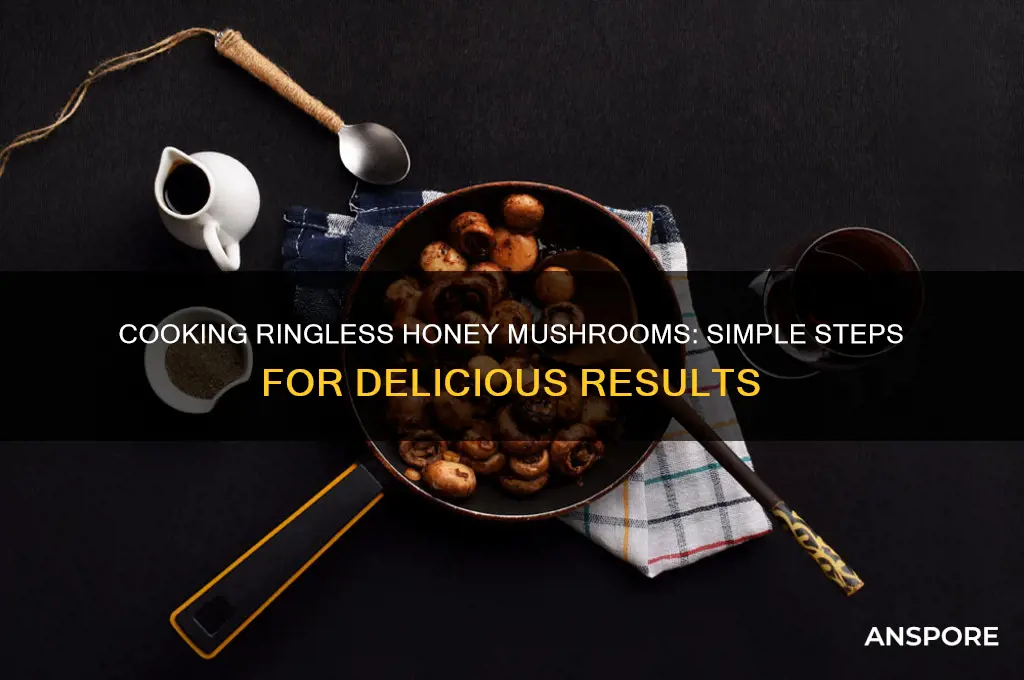 how to cook ringless honey mushrooms