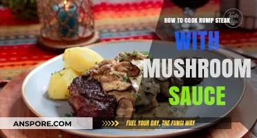Perfect Rump Steak with Creamy Mushroom Sauce: A Step-by-Step Guide