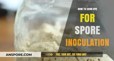 Mastering Rye Preparation for Successful Spore Inoculation in Mushroom Cultivation