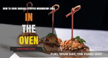 Oven-Baked Sausage Stuffed Mushroom Caps: A Delicious Recipe Guide
