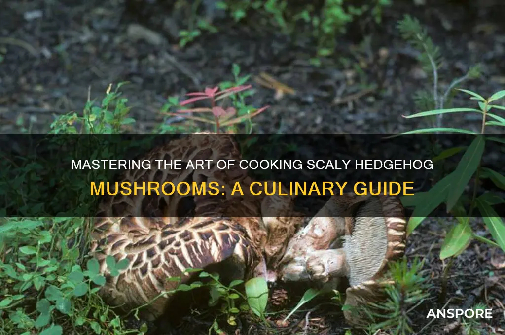 how to cook scaly hedgehog mushroom