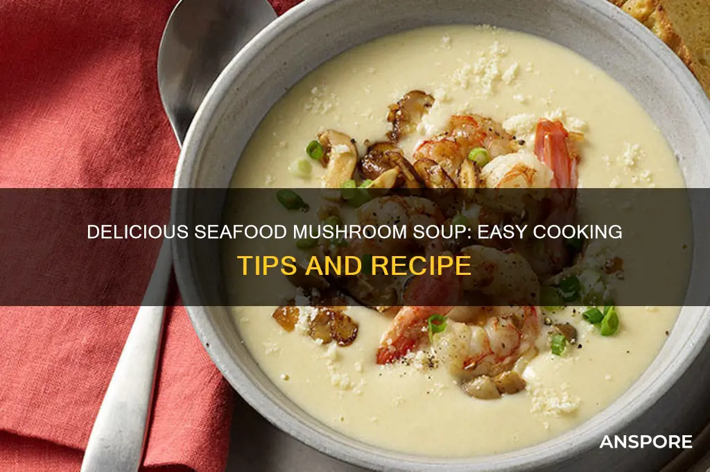 how to cook seafood mushrooms in soup