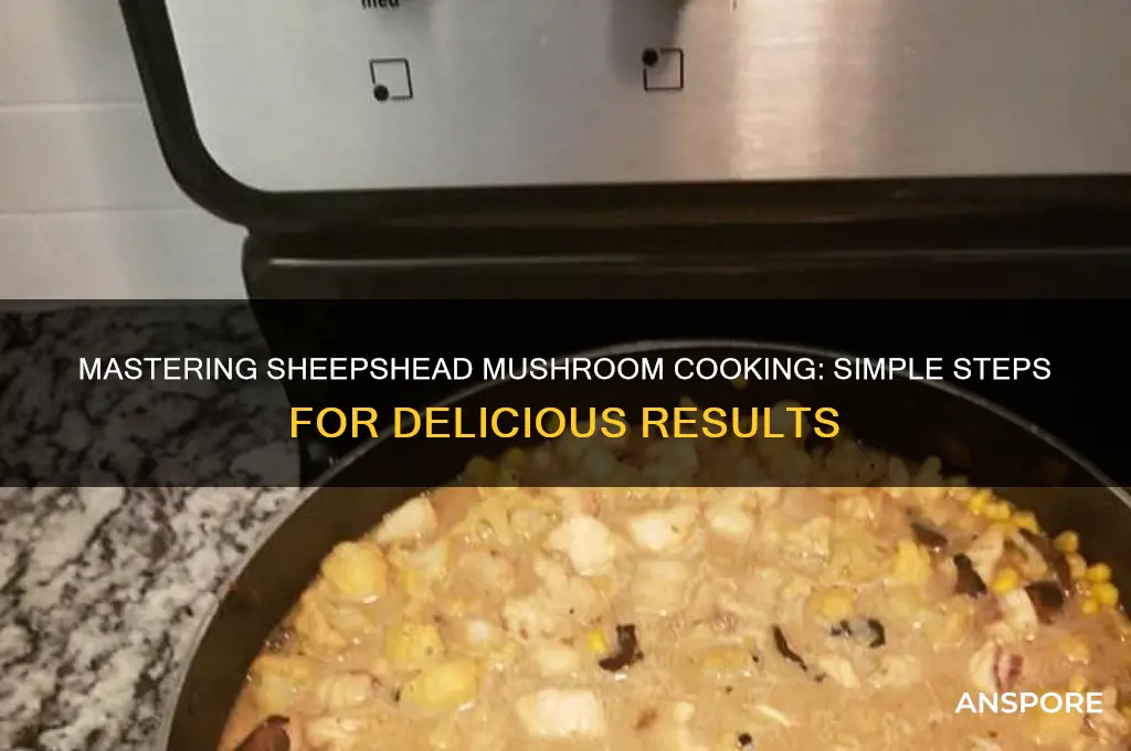 how to cook sheepshead mushroom