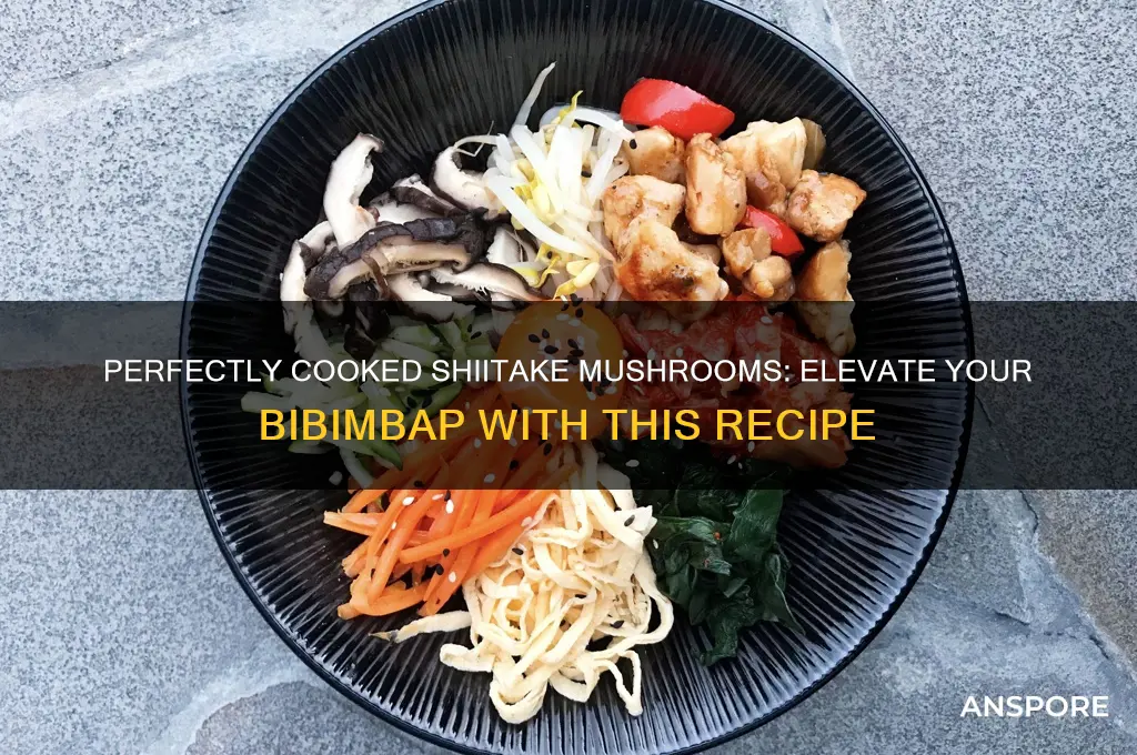 how to cook shiitake mushrooms for bibimbap