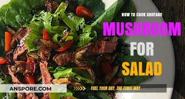 Perfectly Cooked Shiitake Mushrooms: Elevate Your Salad with This Recipe