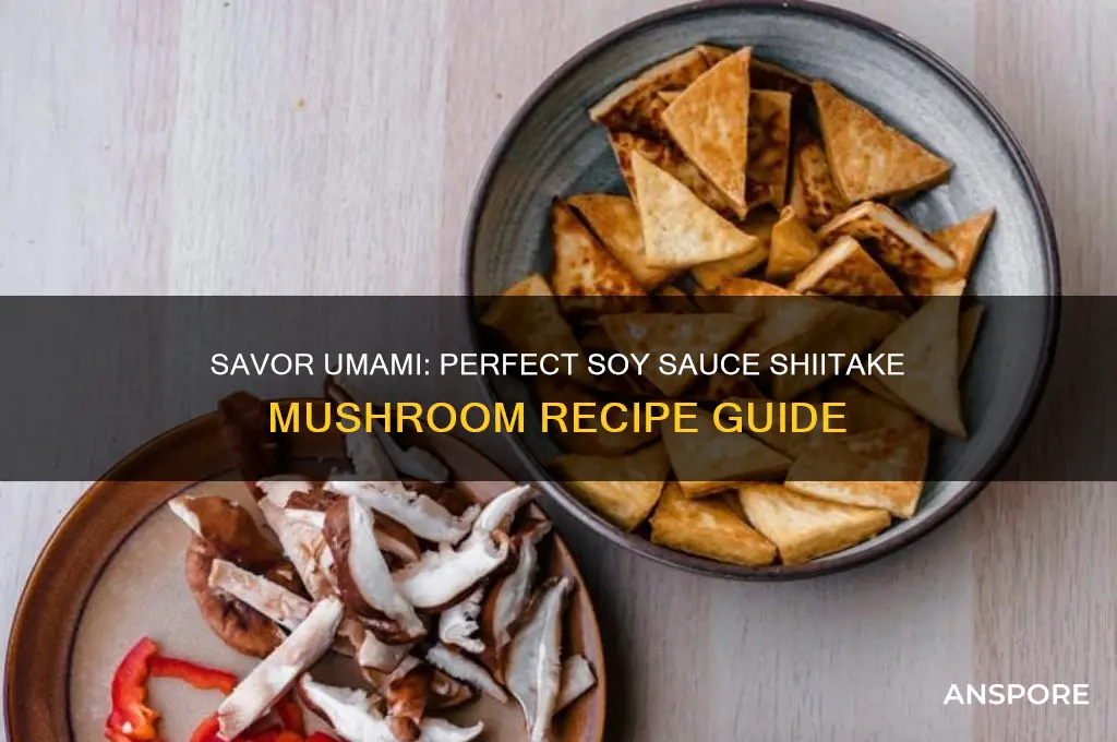 how to cook shiitake mushrooms in soy sauce