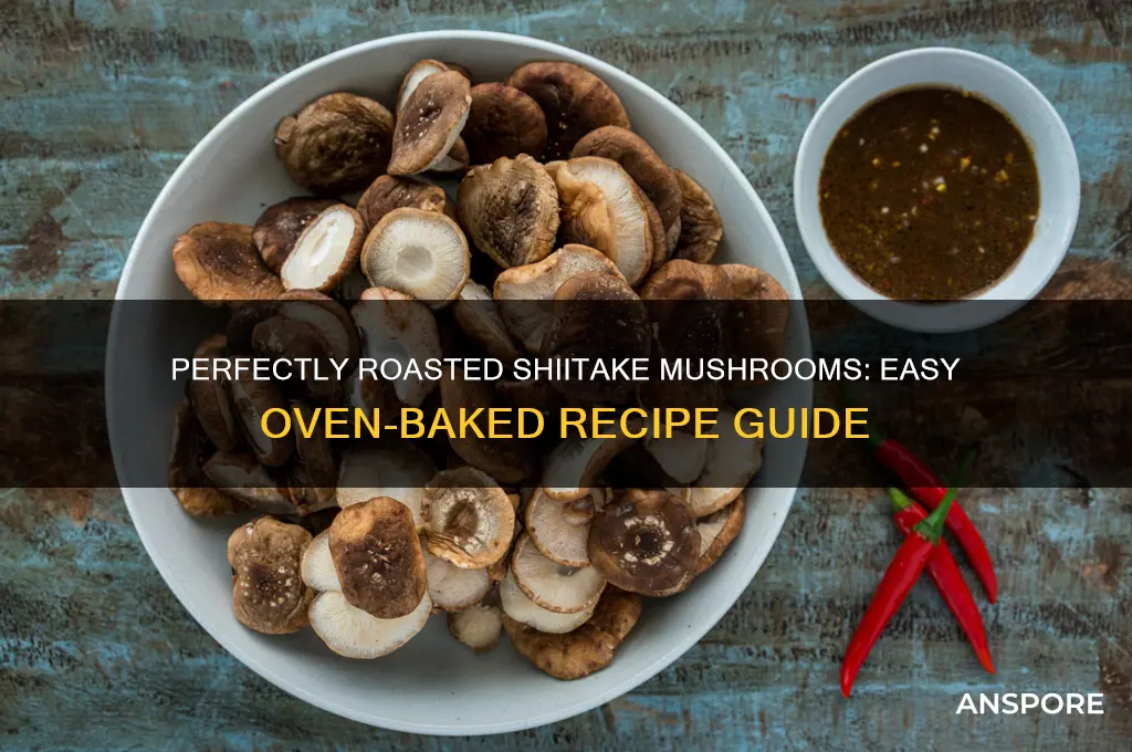 how to cook shiitake mushrooms in the oven