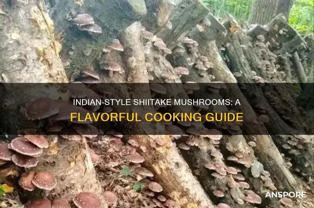 how to cook shiitake mushrooms indian style