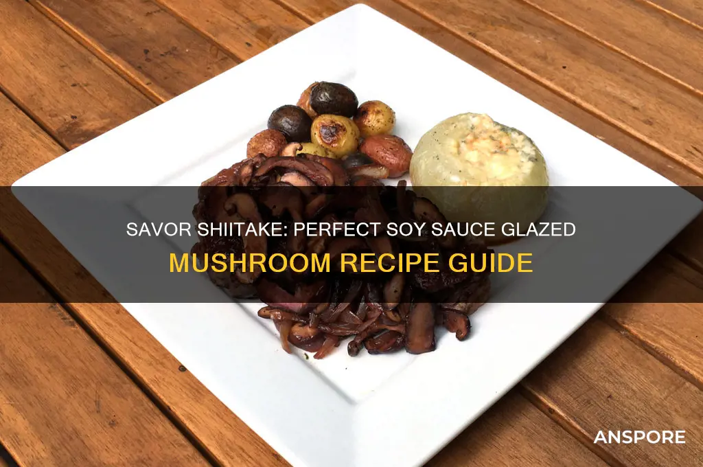 how to cook shiitake mushrooms soy sauce