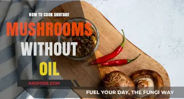 Healthy Shiitake Mushrooms: Oil-Free Cooking Tips and Techniques