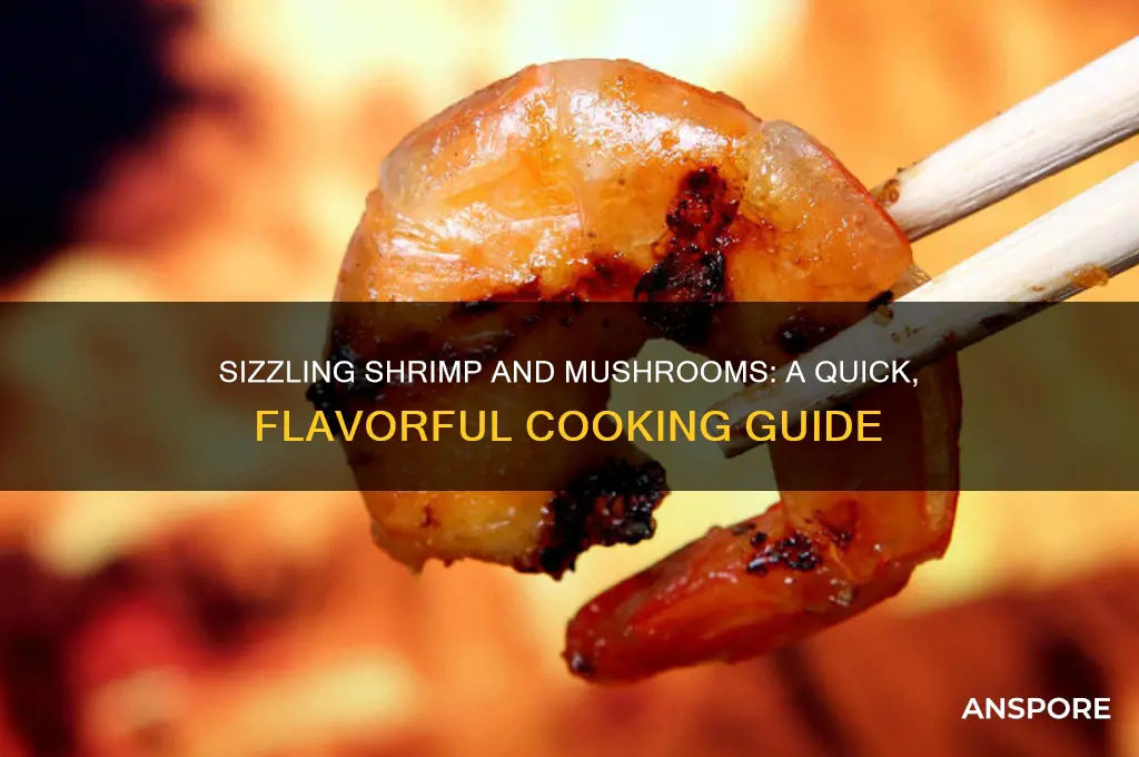 how to cook shrimp and mushrooms