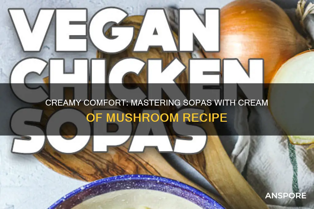 how to cook sopas with cream of mushroom