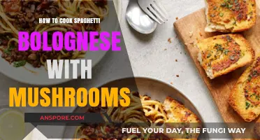 Perfect Mushroom-Infused Spaghetti Bolognese: A Step-by-Step Cooking Guide