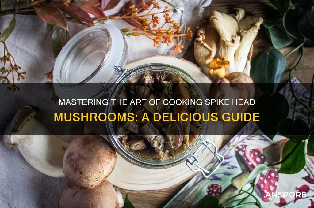 how to cook spike head mushrooms