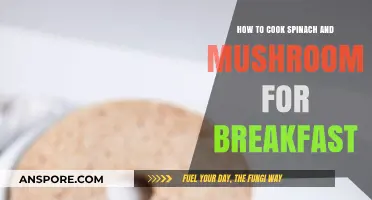 Quick Spinach and Mushroom Breakfast: Healthy, Delicious Morning Recipe