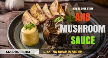 Perfect Steak with Creamy Mushroom Sauce: A Step-by-Step Guide