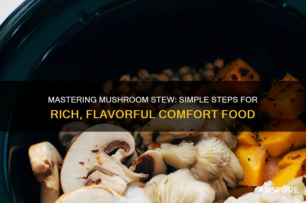 how to cook stew mushroom