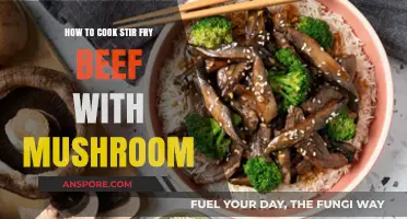 Quick & Easy Stir Fry Beef with Mushrooms: A Flavorful Recipe