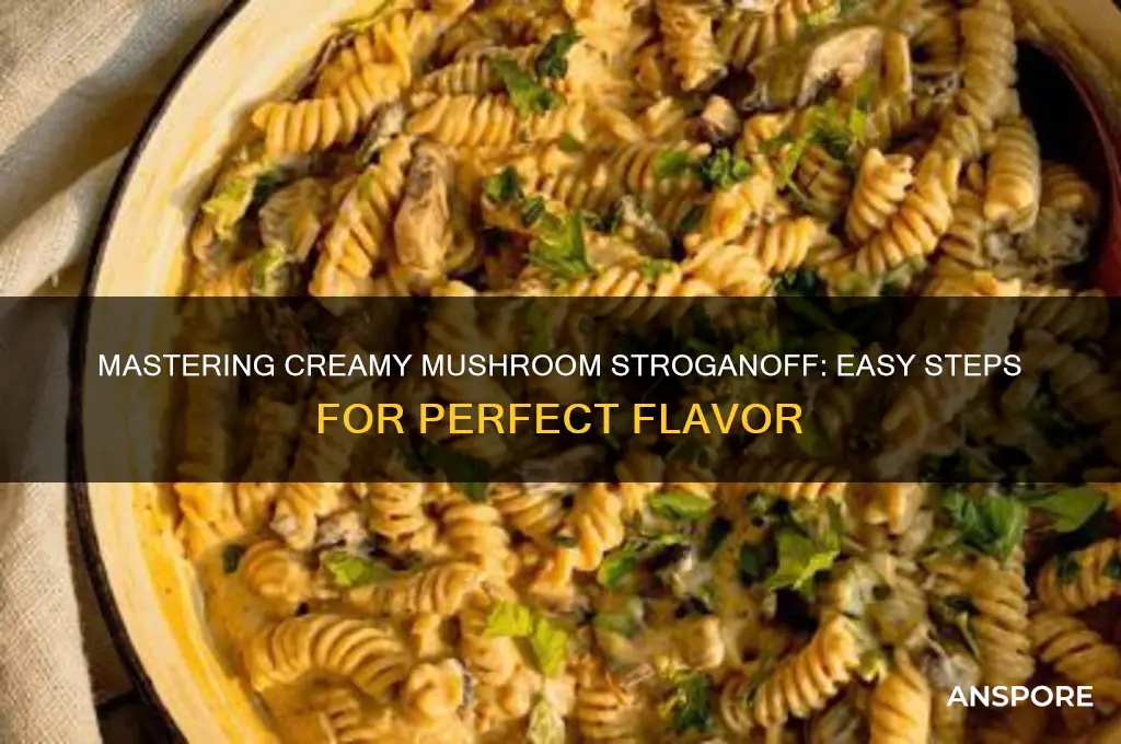 how to cook stroganoff mushroom