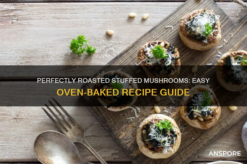 how to cook stuff mushroom in oven