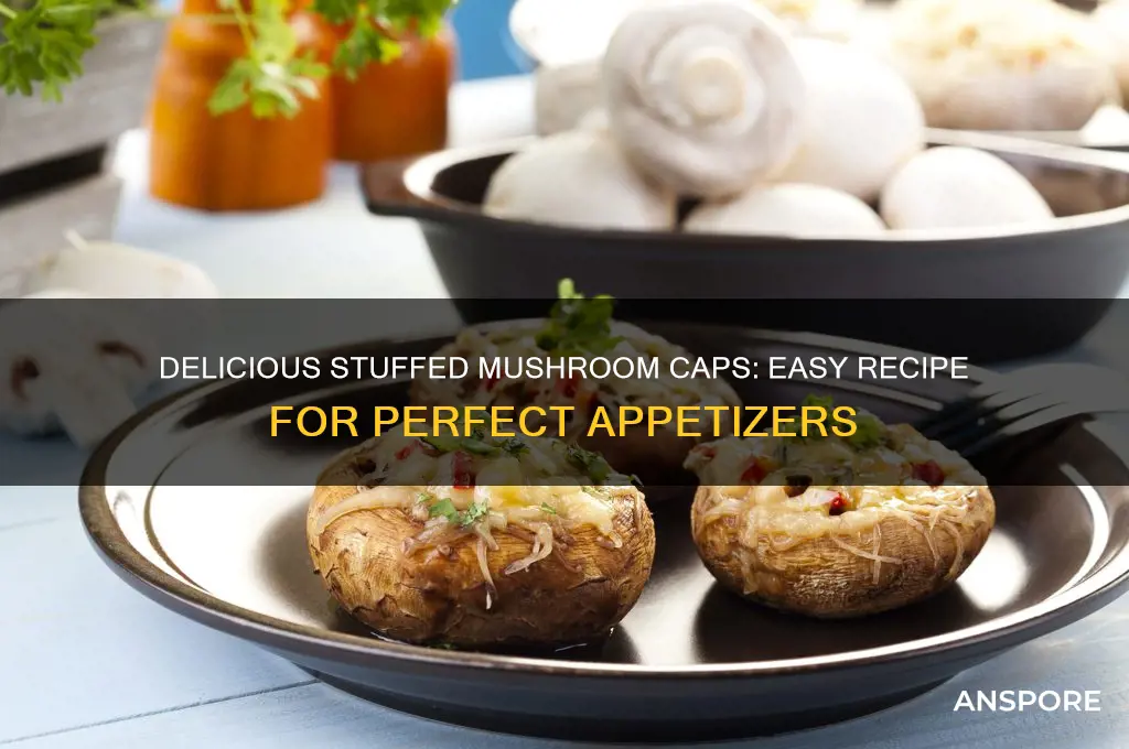 how to cook stuffed mushroom caps