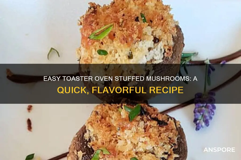 how to cook stuffed mushrooms in a toaster oven