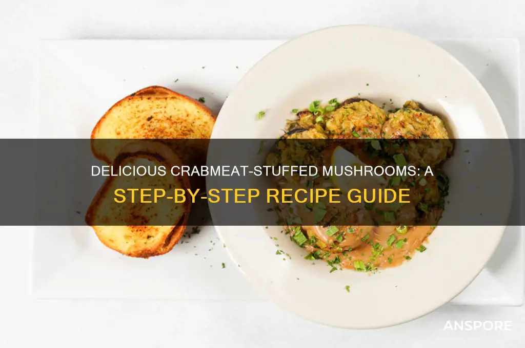 how to cook stuffed mushrooms with crabmeat