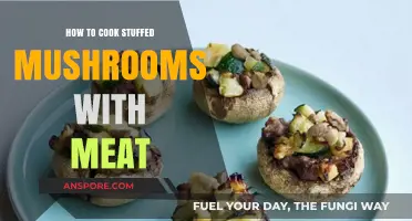Savory Stuffed Mushrooms: Easy Meat-Filled Recipe for Appetizers or Mains