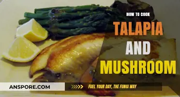 Delicious Pan-Seared Talapia with Garlic Mushrooms: A Quick Recipe