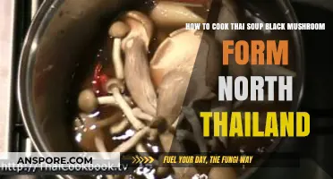 Authentic Thai Black Mushroom Soup: A Northern Thailand Culinary Delight