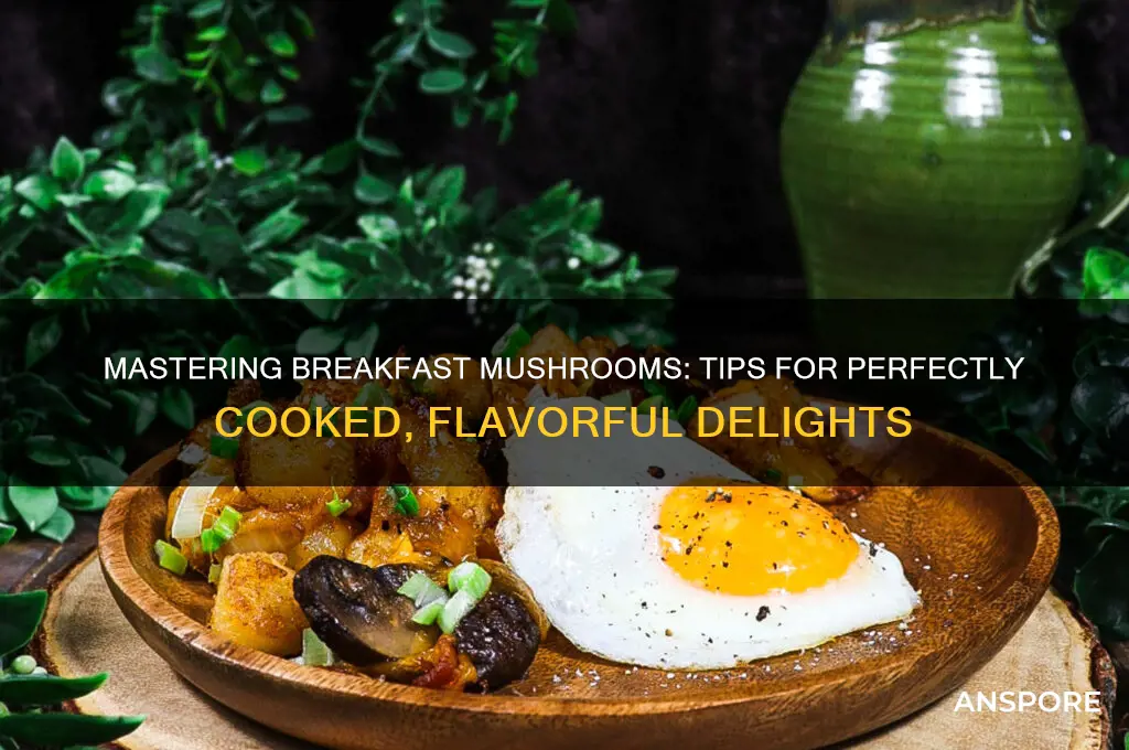 how to cook the best breakfast mushrooms