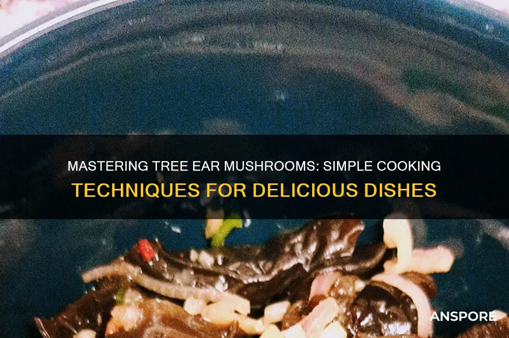 how to cook tree ear mushrooms