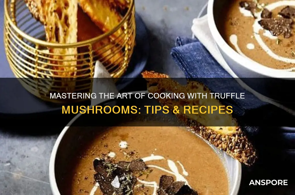 how to cook truffle mushrooms
