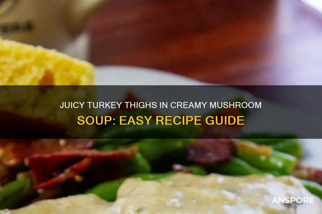 how to cook turkey thighs with mushroom soup